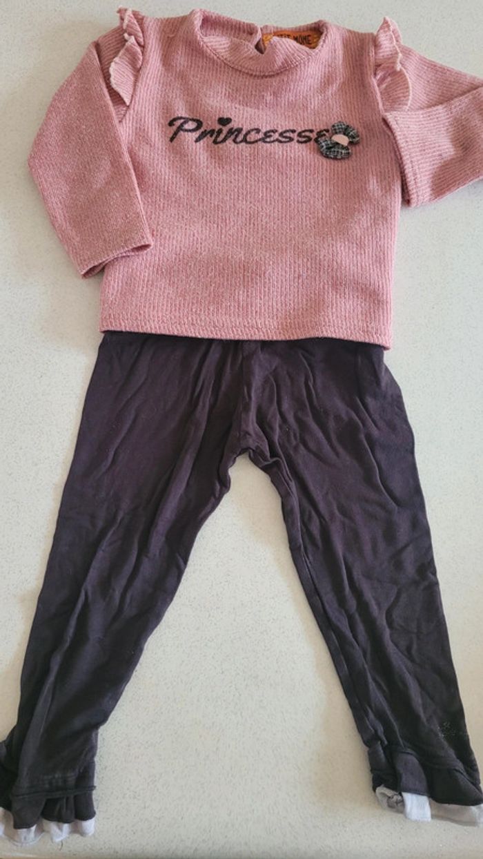 Lot de 13 vêtements fille 18/24mois 👧 - photo numéro 3