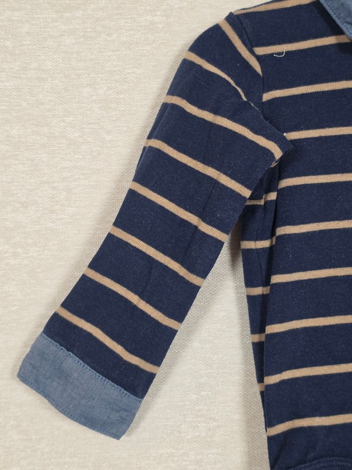 Bodie polo bleu marine H&M 86 cm - photo numéro 2