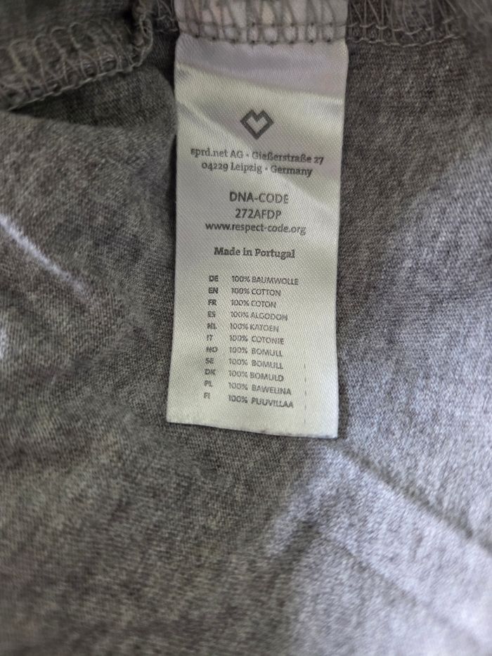 T-shirt homme Spreadshirt - 100% Coton - Gris - Taille  S - photo numéro 4