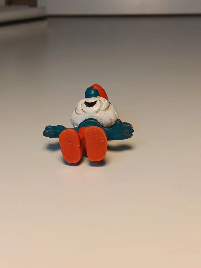 Figurine vintage Grand Schtroumpf peyo W.germany - photo numéro 5