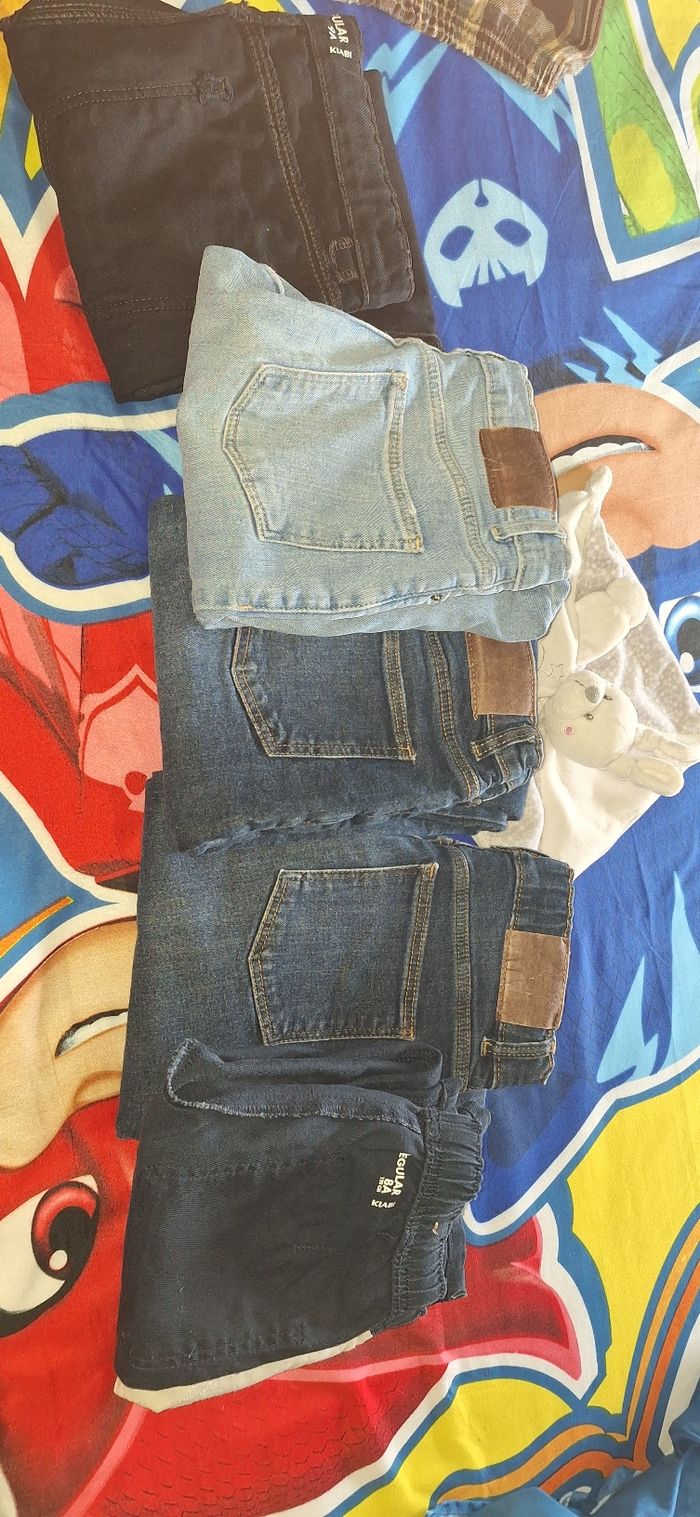 Lot de Jeans enfant garçon 8 ans