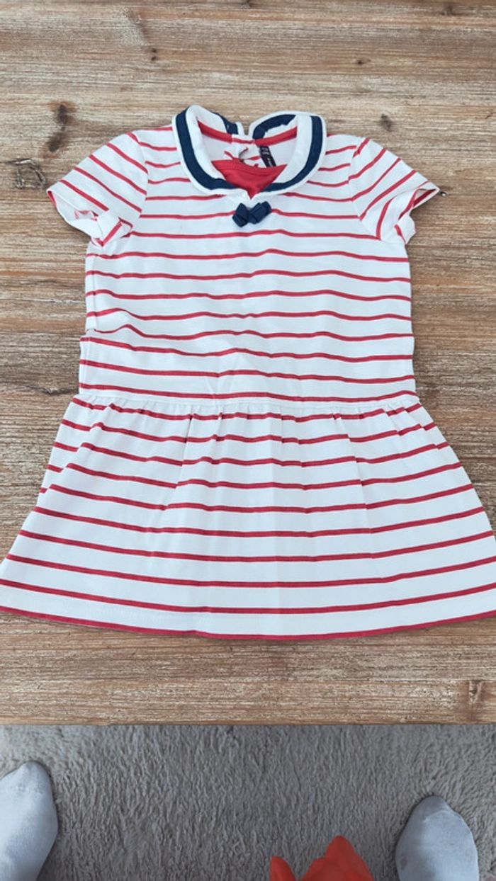 Robe marinière 24 mois