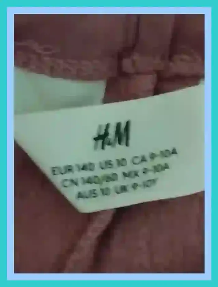 Legging H&M rose lila intérieur moutonné fille 10 ans - 7522335375 - photo numéro 7