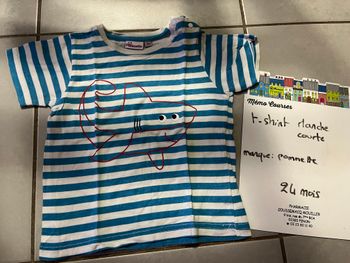 T shirt garçon 24 mois