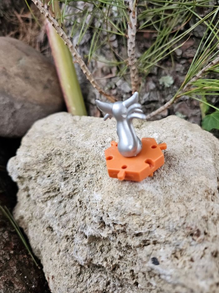 Super figurine Pokemon Nintendo mentali argentée - photo numéro 3