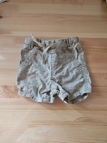 Short garçon 3 mois