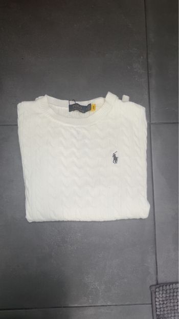 Polo Rl blanc homme 