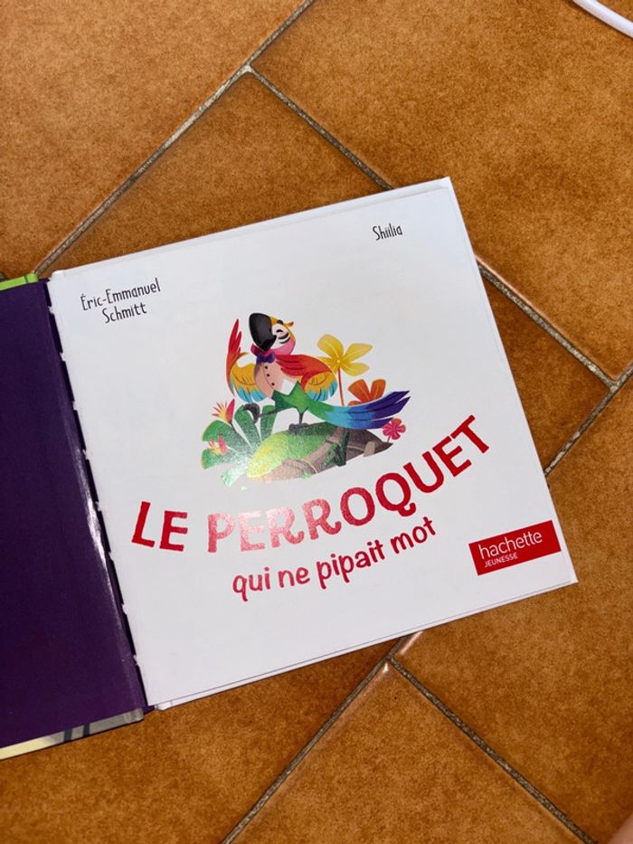 Livre Le perroquet qui ne pipait au mot - photo numéro 3