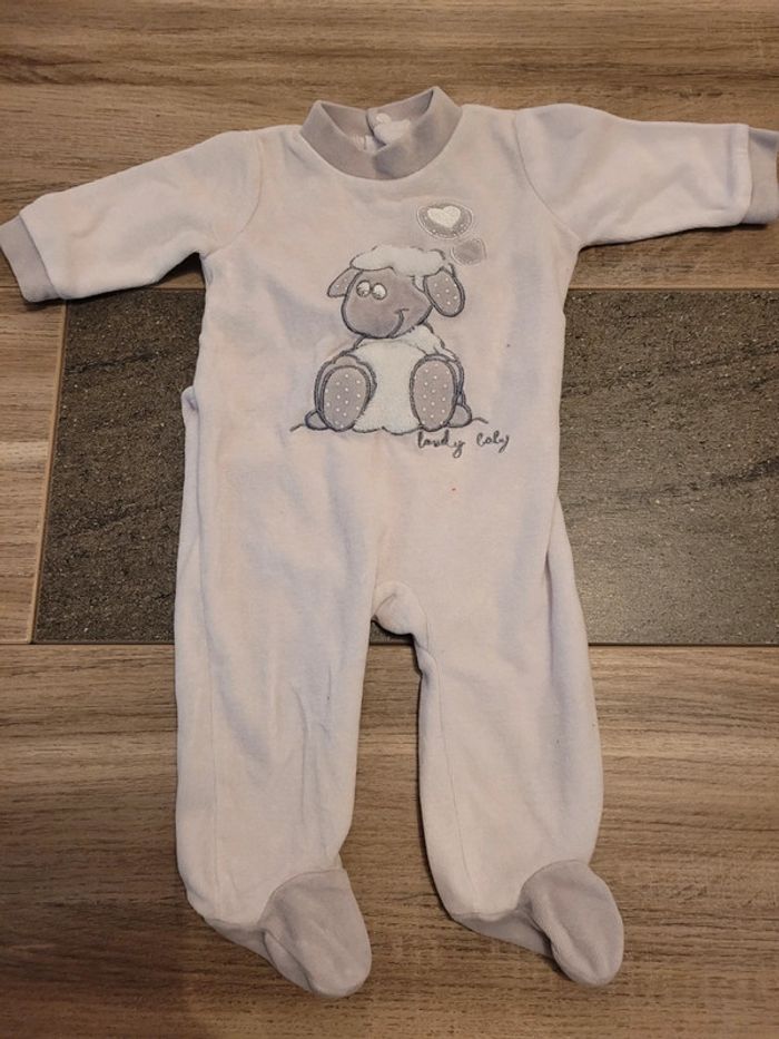 Pyjama 1 pièce- boîte a malices 3 mois