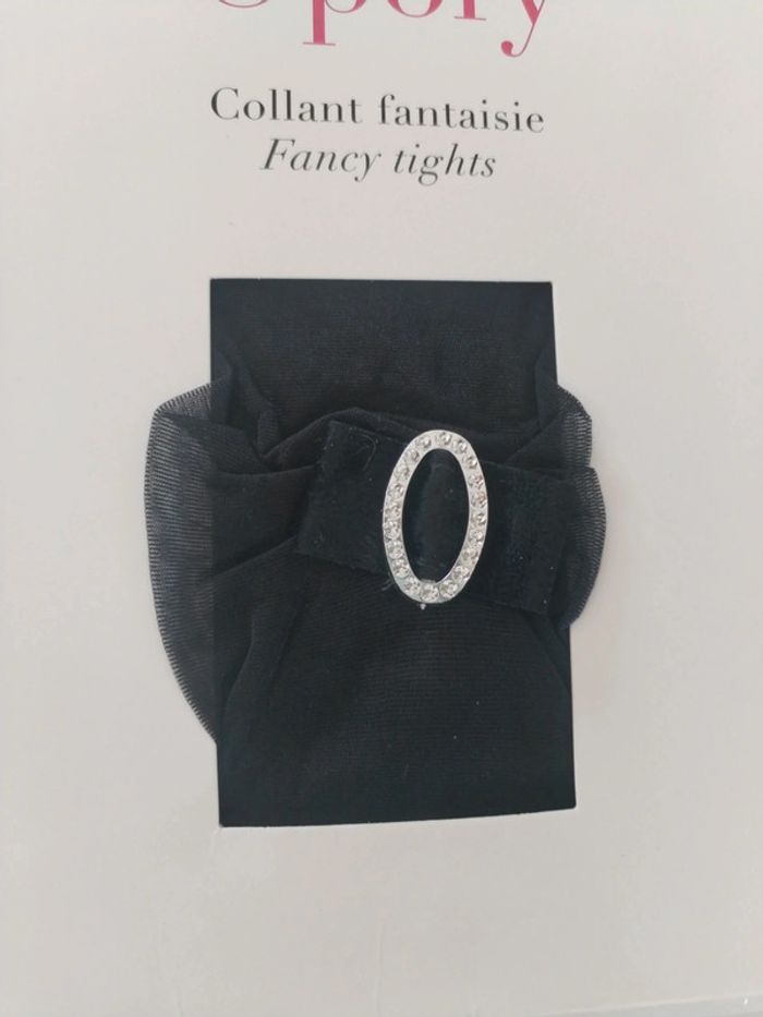 Collant fantaisie le bourget taille 2 V - photo numéro 2