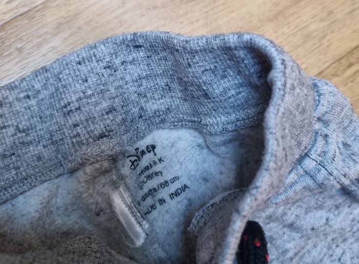 Pantalon bébé garçon Disney Mickey 6-9 mois gris Primark - photo numéro 2