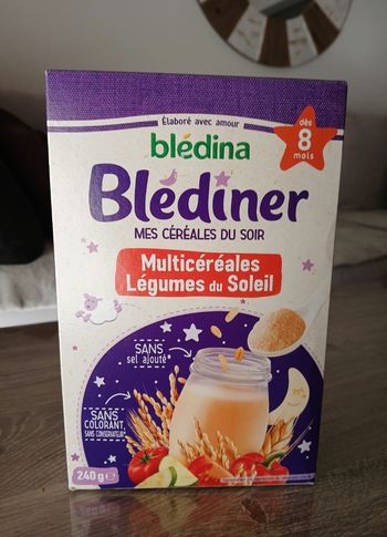 Blédîner - multicéréales légumes du soleil