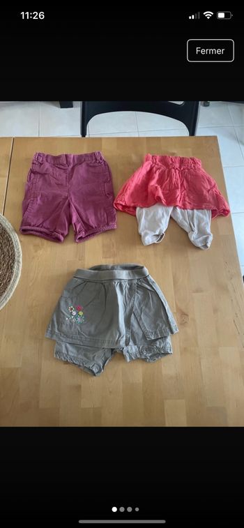 Short et jupe