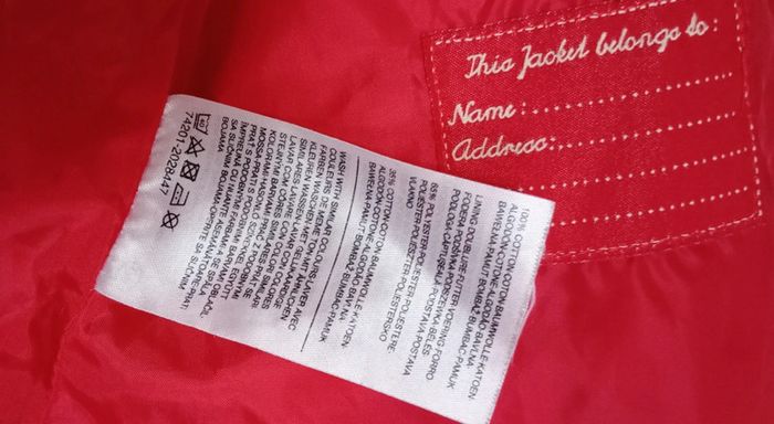 Manteau rouge C&A 110 cm - photo numéro 8