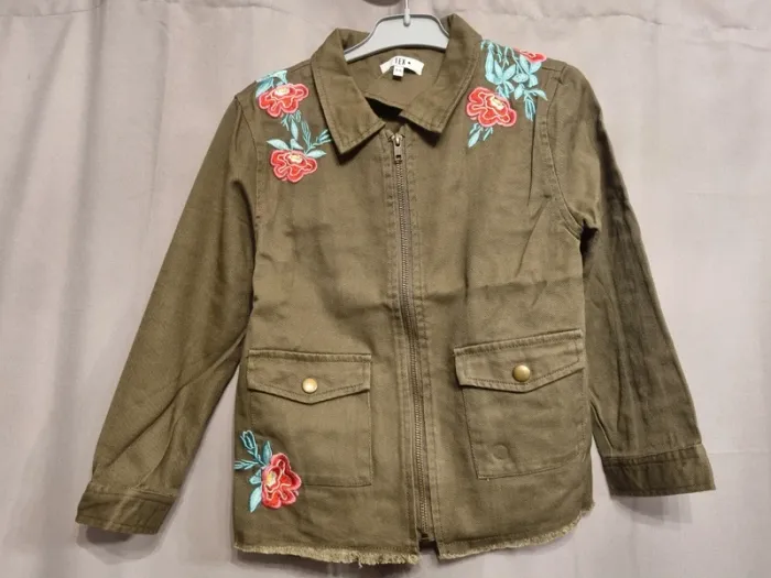 Veste jeans fille