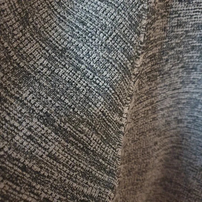 Magnifique Pull homme gris chiné  col montant Taille L Dissident - photo numéro 3