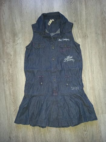 robe lee cooper couleur jeans taille 5 ans