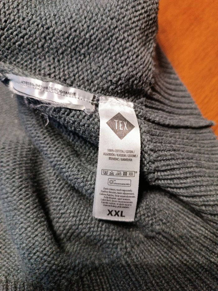 Gilet zippé gris TEX XXL - photo numéro 7