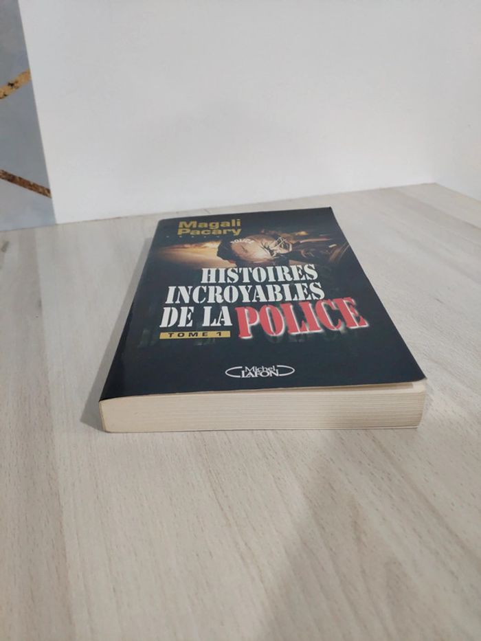 Livre document Histoires incroyables de la police tome 1 Pacary - photo numéro 2