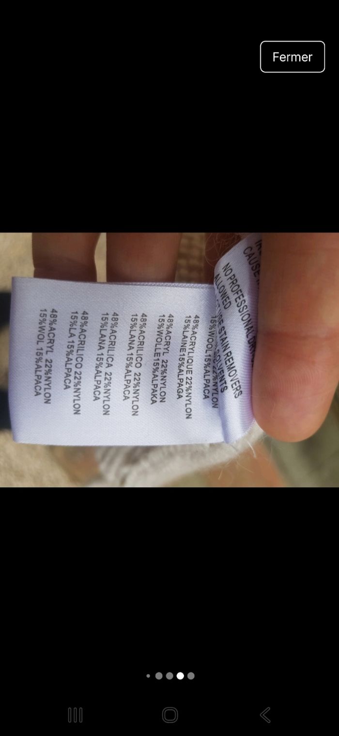 Pull/veste sans manches Kaporal - photo numéro 6