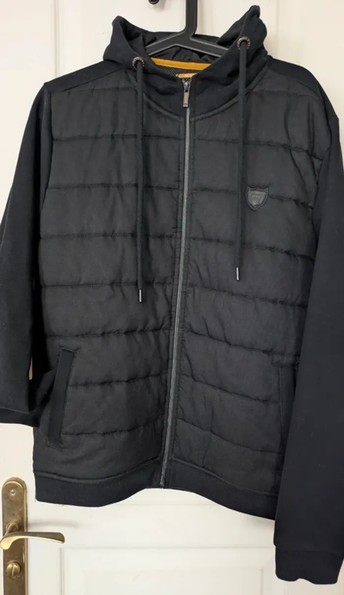 Veste à capuche Benson & Cherry noire – Taille XXL/XL - photo numéro 5