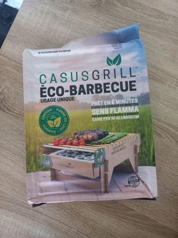 Barbecue écologique à usage unique neuf
