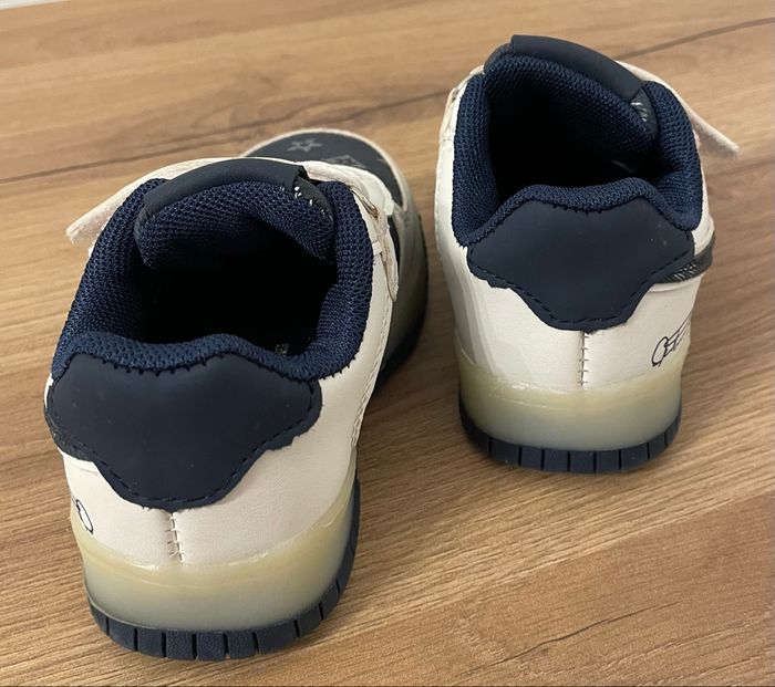 Basket garçon taille 23 basket Bleu Marine - photo numéro 3
