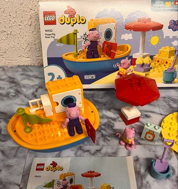  En Bateau De Peppa Pig Lego Duplo 10432