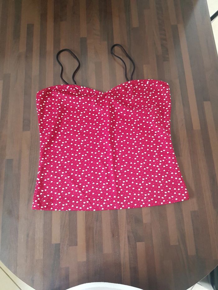 Debardeur bordeaux neuf taille 38