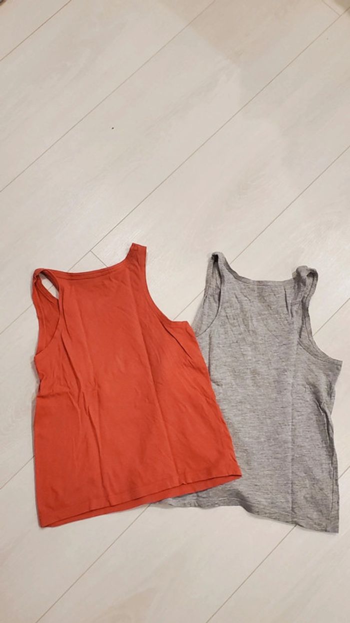 Lot de 2 débardeurs fille Kiabi 8 ans - photo numéro 3
