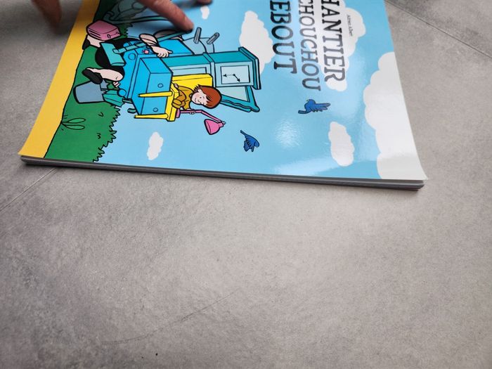 Livre souple enfant : Chantier Chouchou debout - photo numéro 4