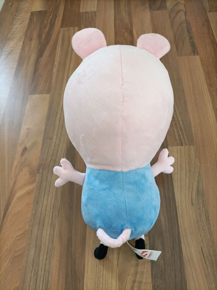 Jolie peluche George Pig de Peppa Pig - photo numéro 6