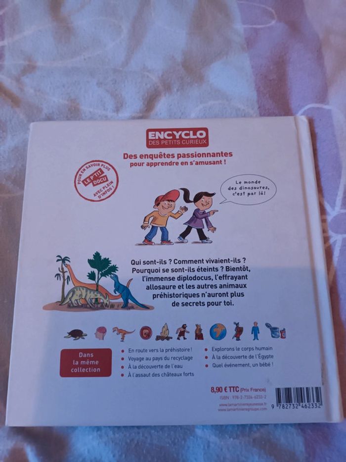 Lot de 4 livres sur les dinosaures - photo numéro 9