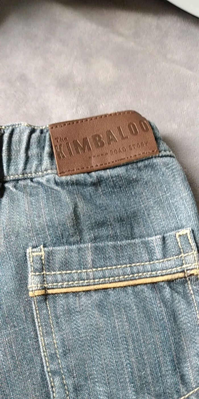 Pantalon jeans effet délavé Garçon 12 mois The Kimbaloo road story 100% coton - photo numéro 11