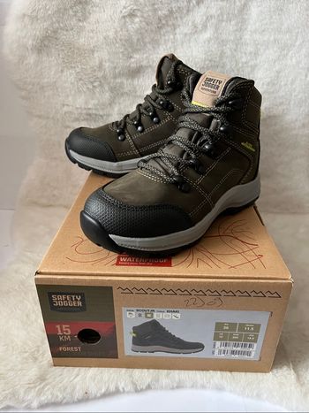 Bottines de randonnée, de marche Safety Jogger kaki pointure 30