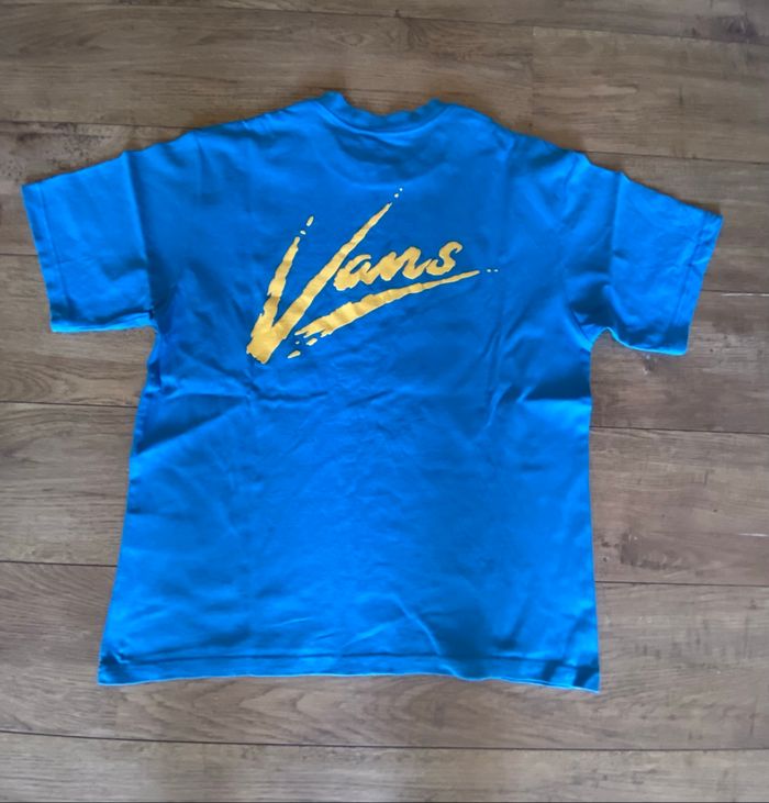 Tee shirt bleu marque Vans - photo numéro 7