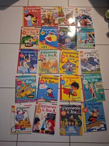 Lot 20 livres avec cd