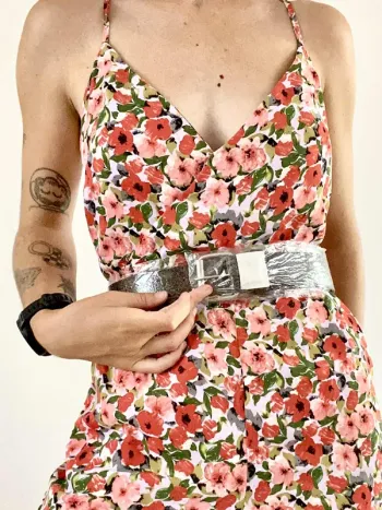 Ceinture motifs écaillés