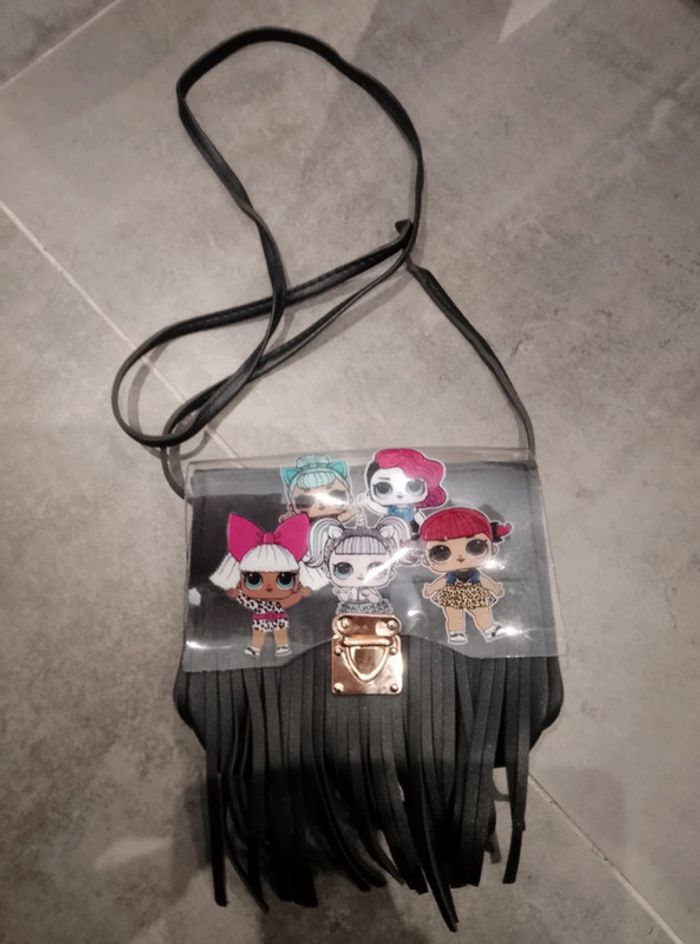 Petit sac à lanière, en bandoulière - Jeune fille
