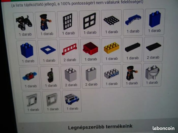 Lego Duplo n° 5602
Le poste de police - photo numéro 4
