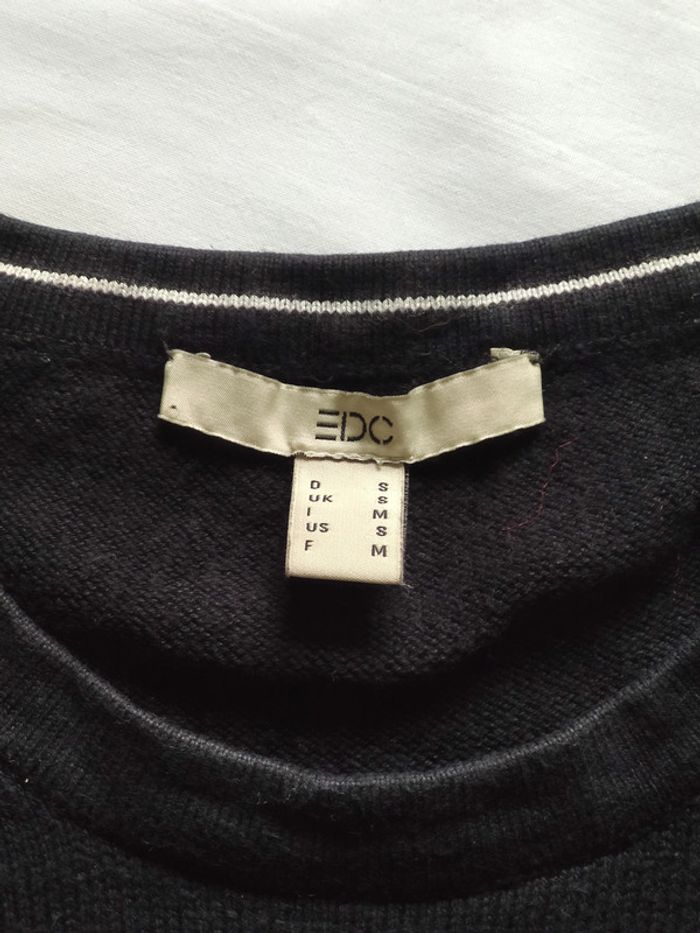 Robe pull bleu marine EDC by Esprit 38 bon état - photo numéro 7