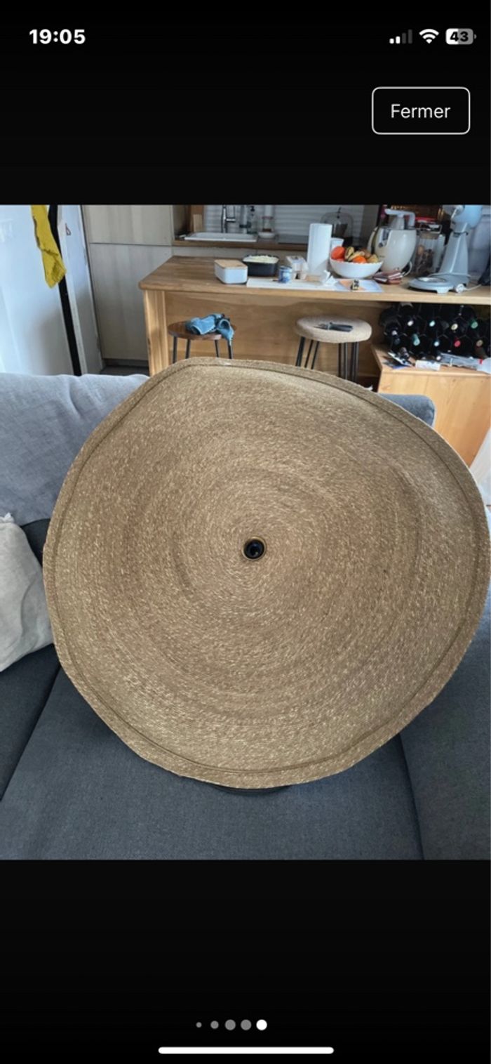 Suspension paille, bohème - photo numéro 6