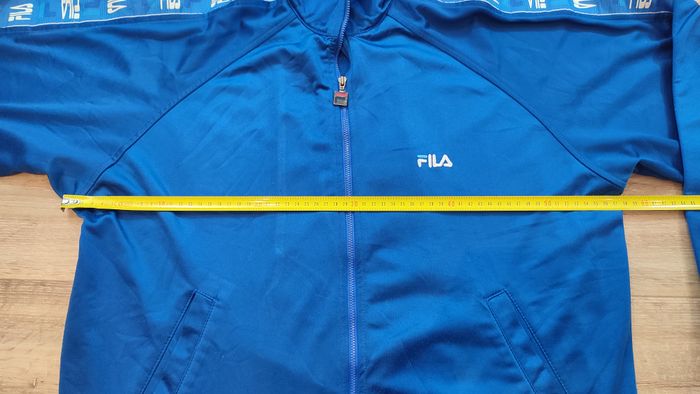 Vêtement Homme Veste zip bleu Fila taille M taille L #Retrostreet - photo numéro 7