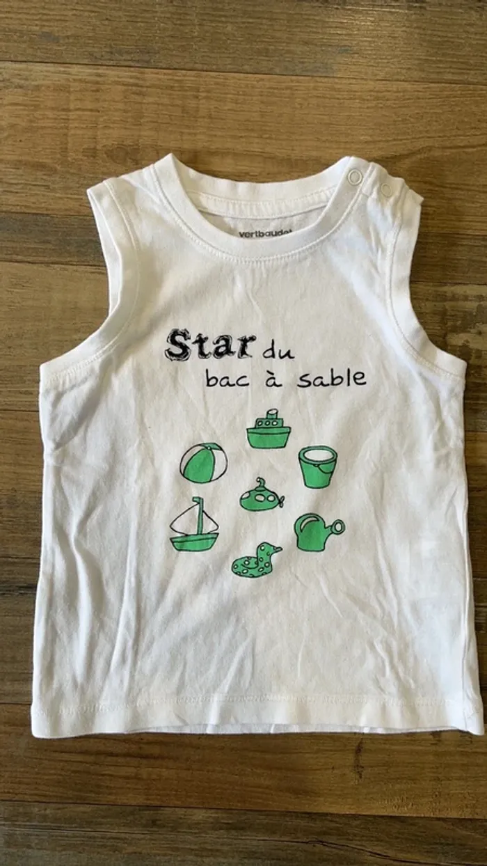 T-shirt sans manches - photo numéro 5