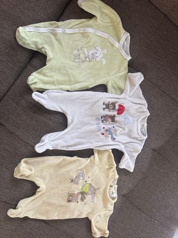 3 pyjama bébé garçon