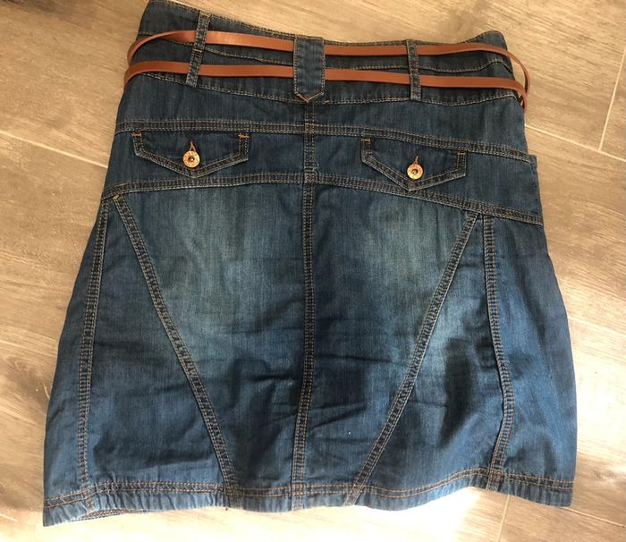 Jupe en jeans Kiabi taille 40 - photo numéro 2