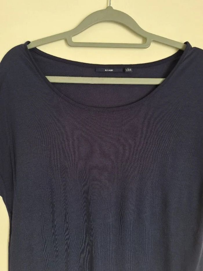 Tee-shirt long bi-matière taille 36 - photo numéro 5