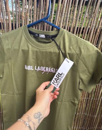 T shirt Karl lagerfeld kaki taille xs