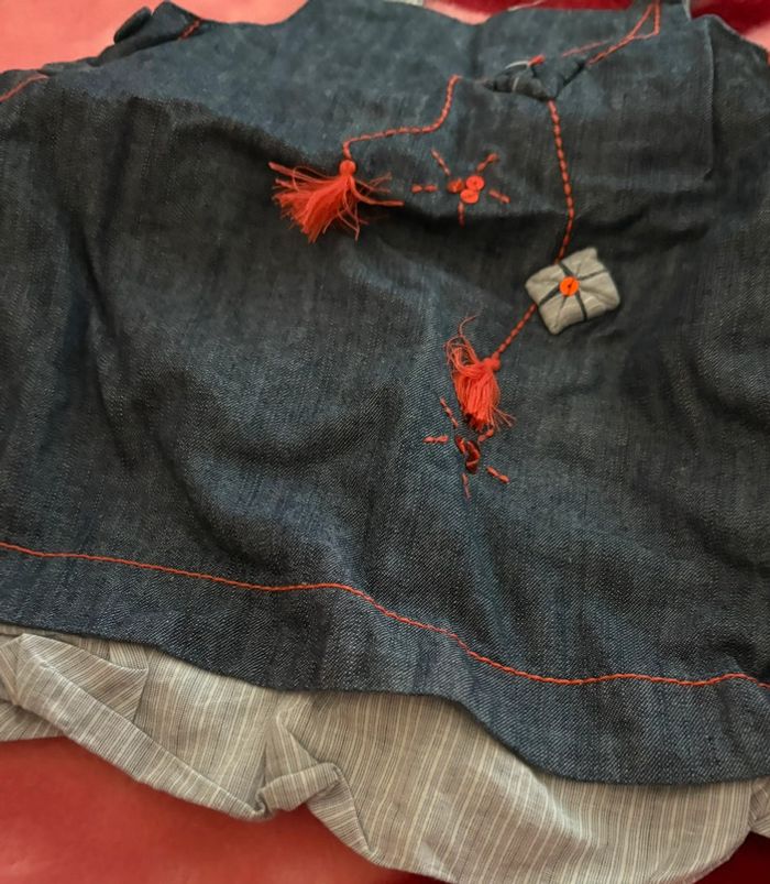 Robe bleu 6 mois - photo numéro 6