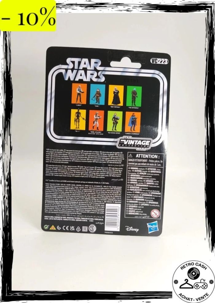 Star Wars The Vintage Collection  vintage Lobot (Empire Strikes Back) Kenner - photo numéro 2